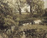 Levitan, Isaak Verwachsener pond oil painting artist